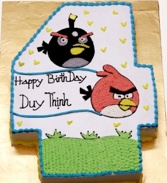Bánh đôi bạn Angry Bird mã B259