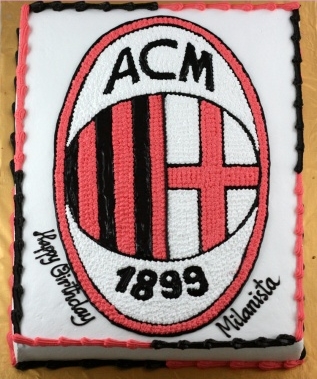 Bánh logo AC Milan mã B4708