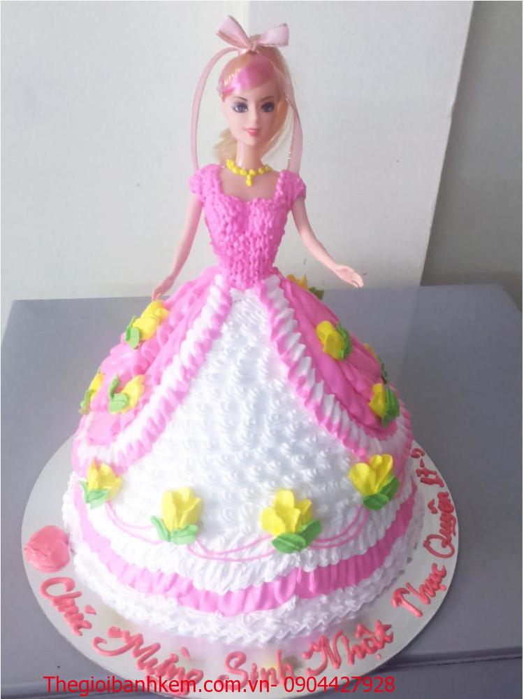Bánh sinh nhật công chúa 3D Mã B2644