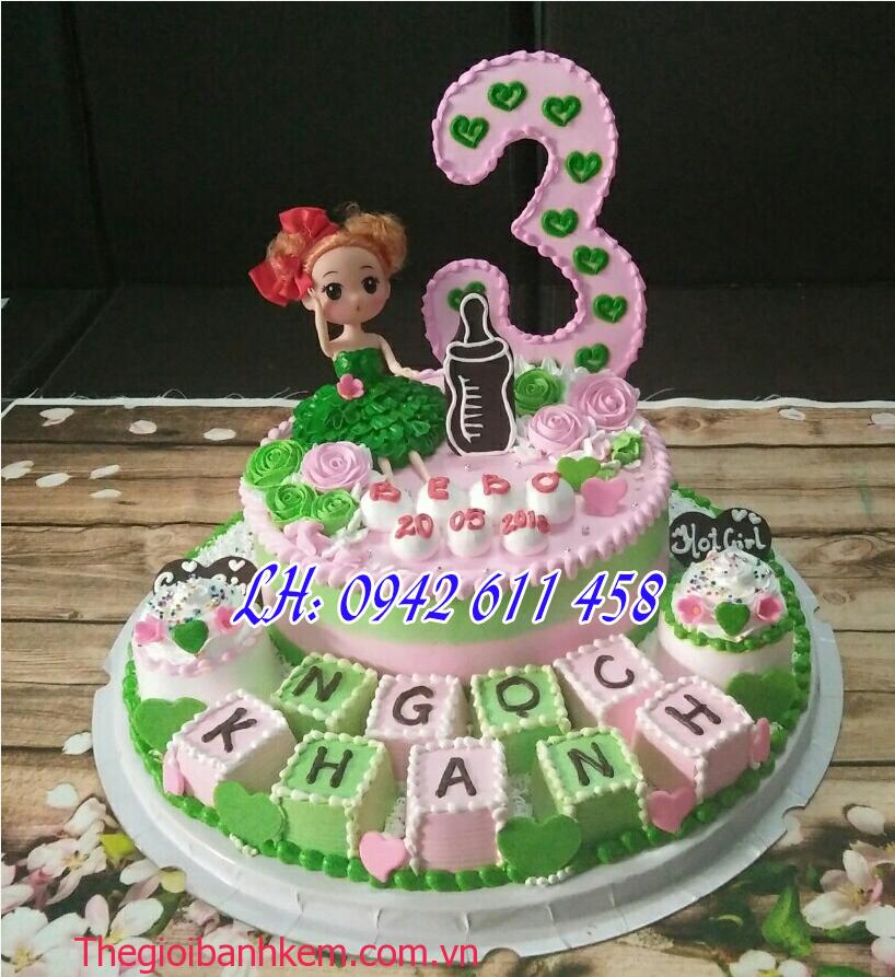 Bánh sinh nhật công chúa Mã B1495
