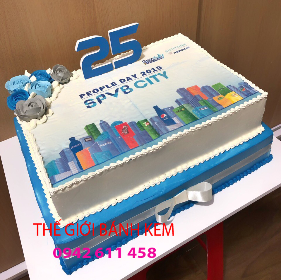 Bánh kem sinh nhật công ty mã B6201