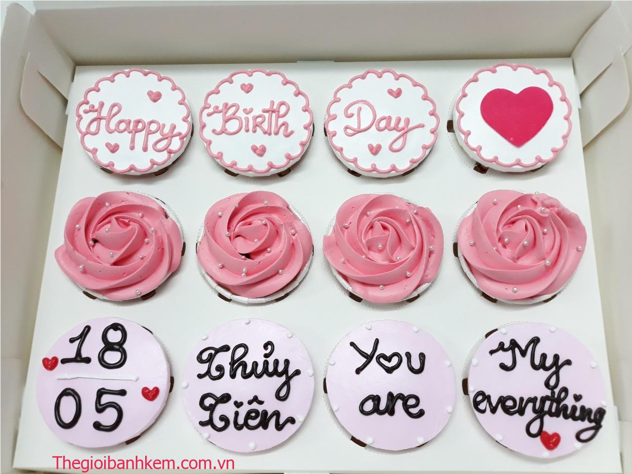 Cập nhật 60+ về trang trí cupcake sinh nhật - trieuson5