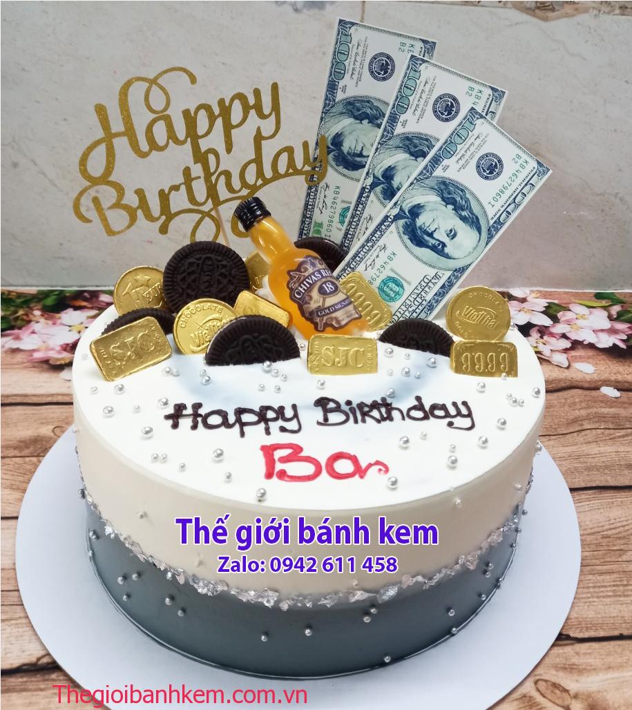 Bánh kem rút tiền - Nhân đôi niềm vui trong ngày sinh nhật