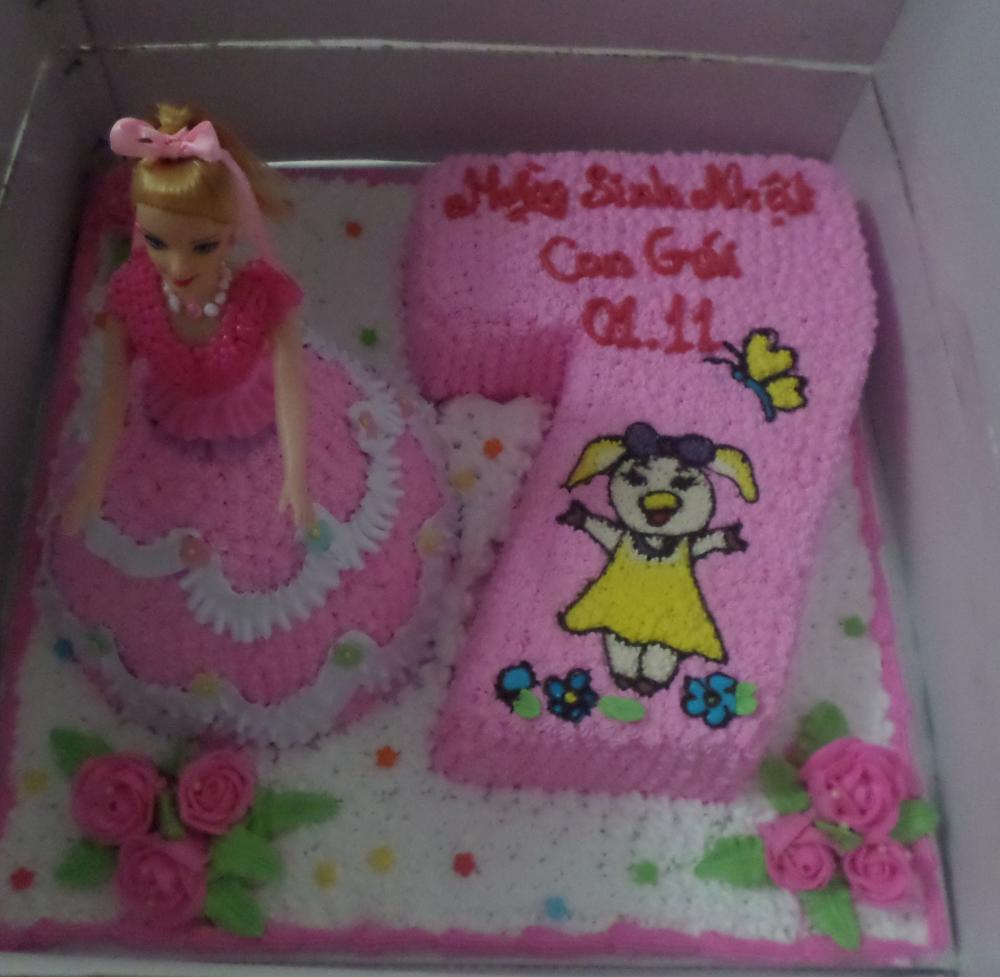 Bánh sinh nhật công chúa 3D Mã B4730