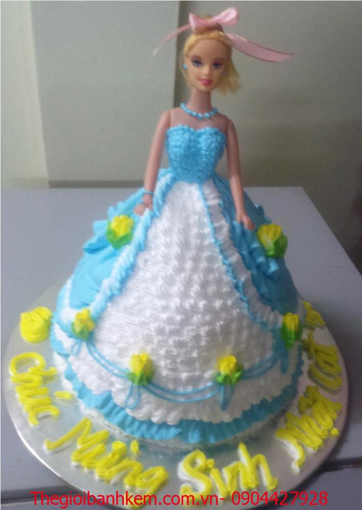 Bánh sinh nhật công chúa 3D Mã B2642