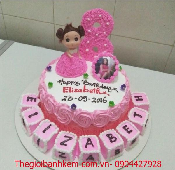 Bánh sinh nhật công chúa Mã B3707