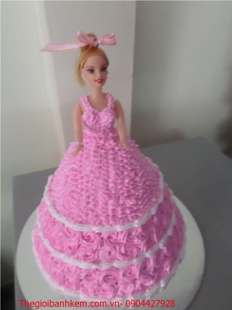 Bánh sinh nhật công chúa 3D Mã B4407